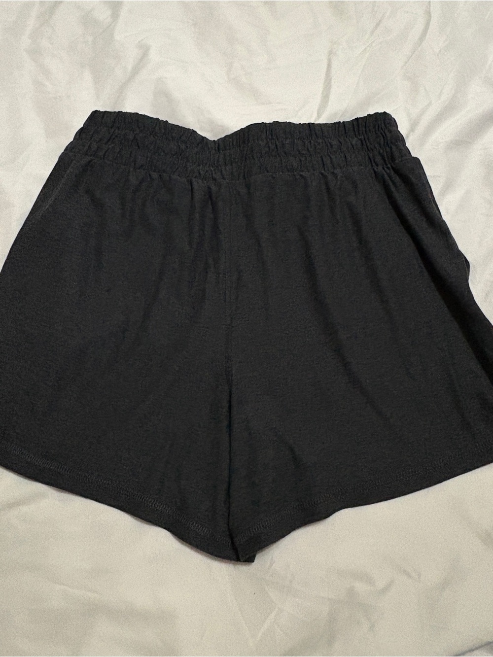 Athletic Works Dark Gray Elastic Waist Athletic Shorts - Picture 4 of 4